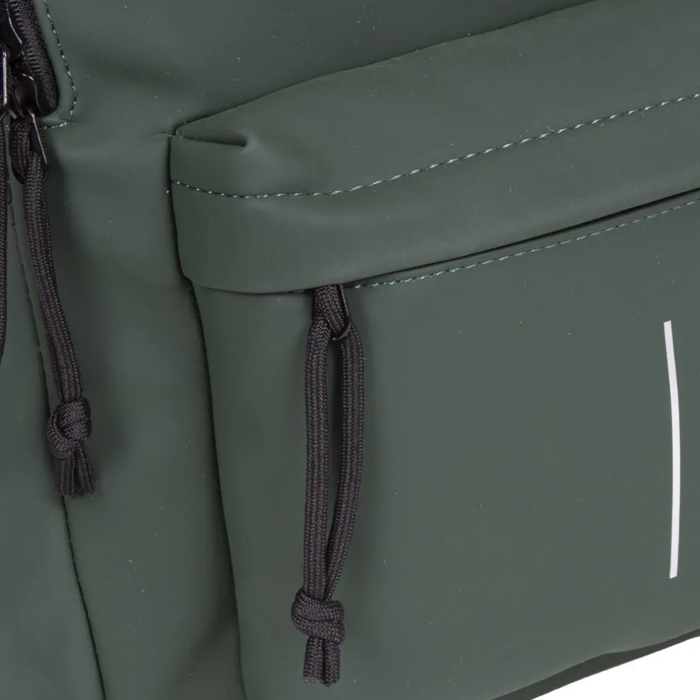 New Rebels Mart Chicago Nachtgrün 17L Rucksack Wasserabweisend Laptop 13"