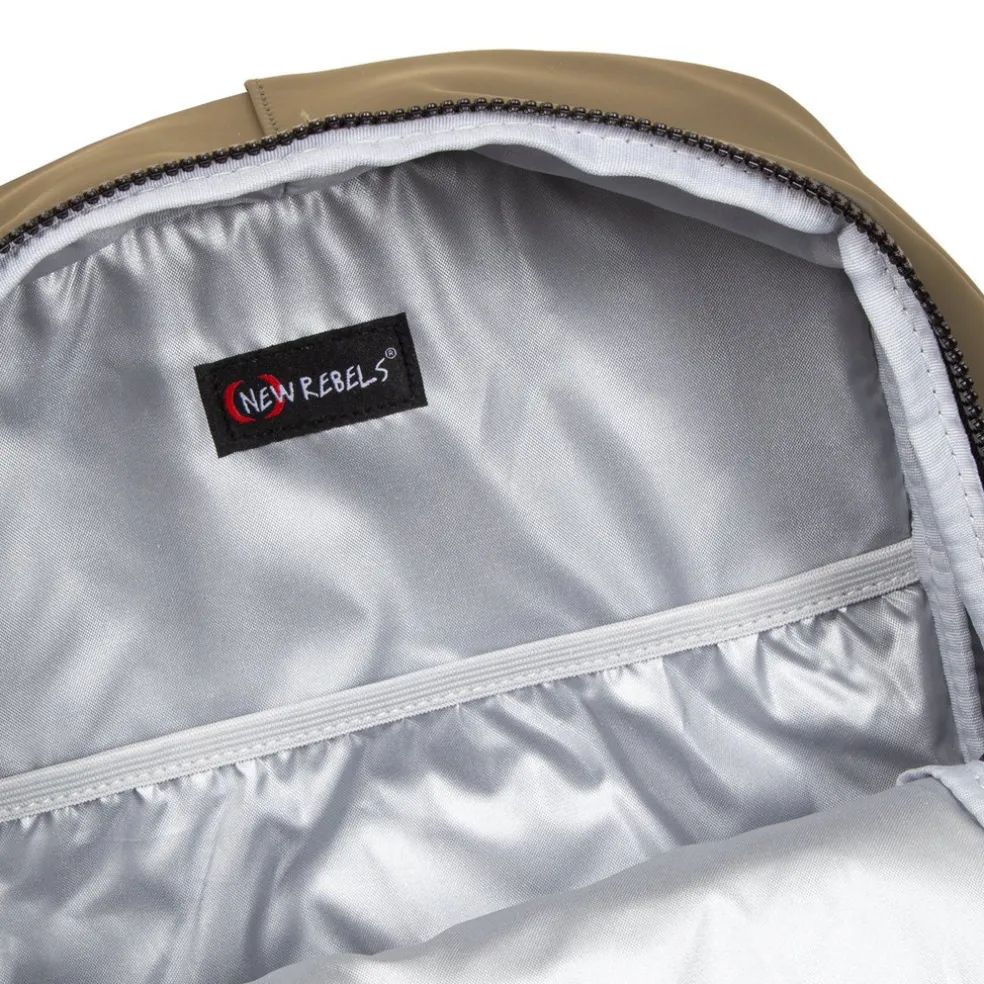 New Rebels Mart Chicago Olivgrün 17L Rucksack Wasserabweisend Laptop 13"