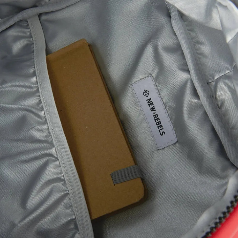 New Rebels Mart Chicago Rot 17L Rucksack Wasserabweisend Laptop 13"