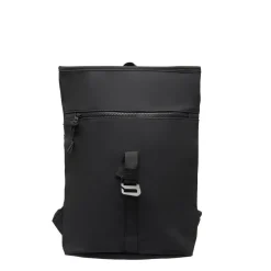 New Rebels Mart Los Angeles Schwarz 7L Rolltop Rucksack Wasserabweisend