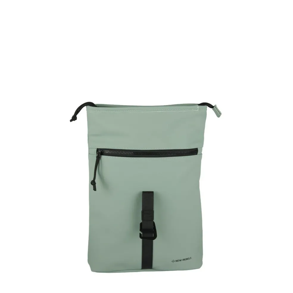 New Rebels Mart Los Angeles Salie Grün 7L Rolltop Rucksack Wasserabweisend