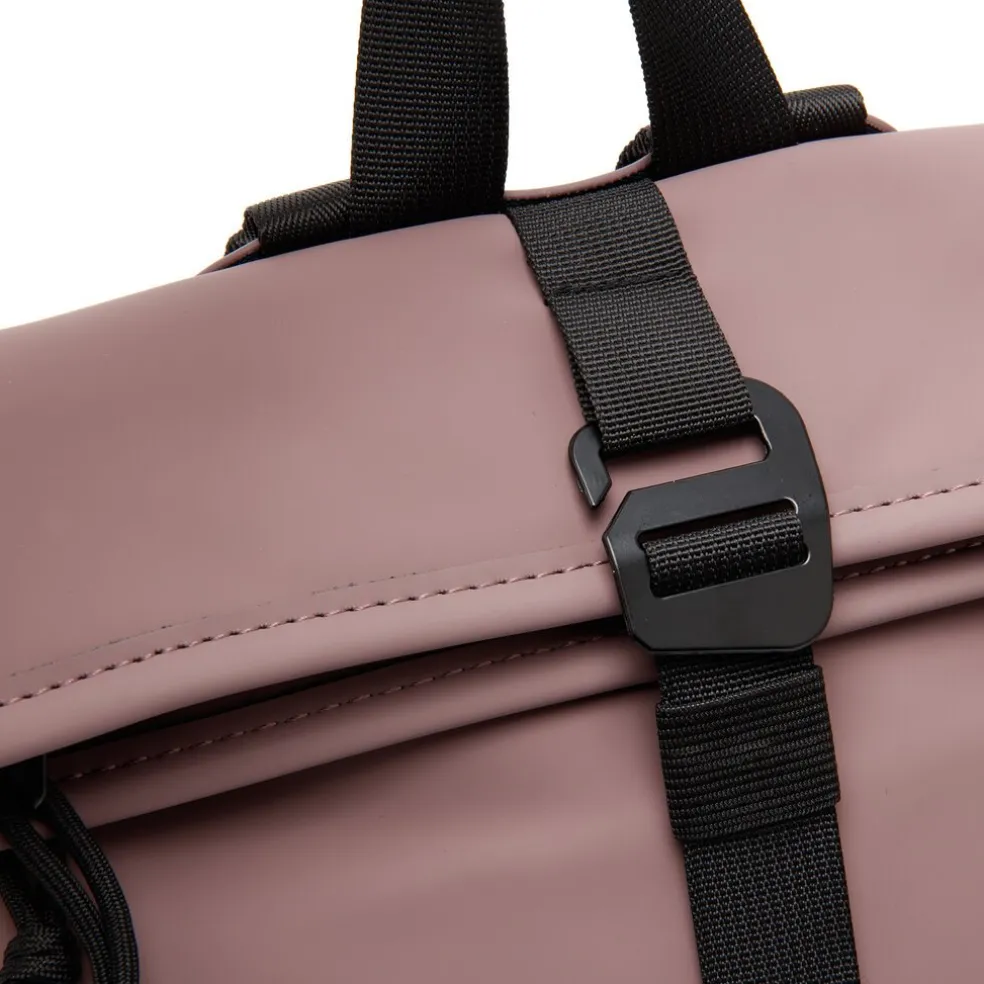 New Rebels Mart Los Angeles Lila 7L Rolltop Rucksack Wasserabweisend