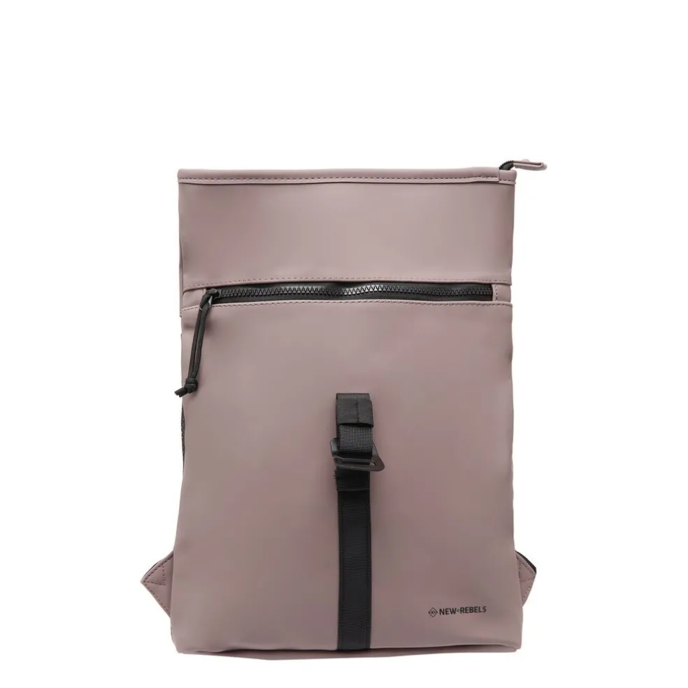 New Rebels Mart Los Angeles Lila 7L Rolltop Rucksack Wasserabweisend