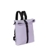 New Rebels Mart Los Angeles Lila 7L Rucksack Rolltop Wasserabweisend
