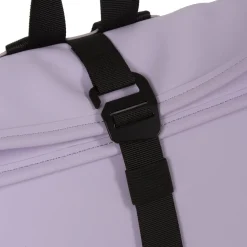 New Rebels Mart Los Angeles Lila 7L Rucksack Rolltop Wasserabweisend