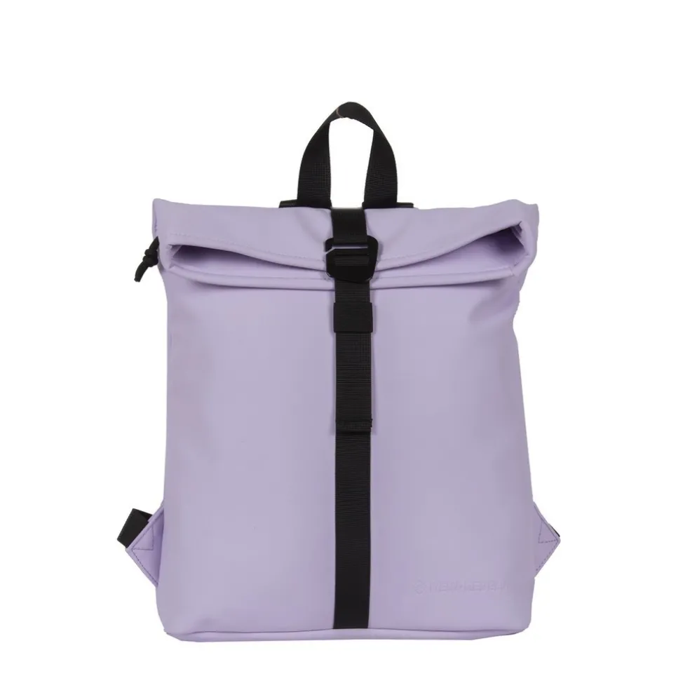 New Rebels Mart Los Angeles Lila 7L Rucksack Rolltop Wasserabweisend