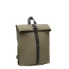 New Rebels Mart Los Angeles Olivgrün 7L Rolltop Rucksack Wasserabweisend