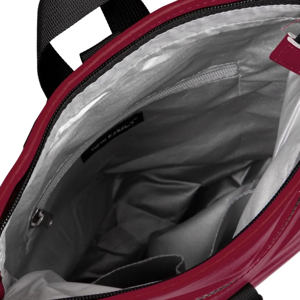 New Rebels Mart Los Angeles Burgundy 7L Rolltop Rucksack Wasserabweisend