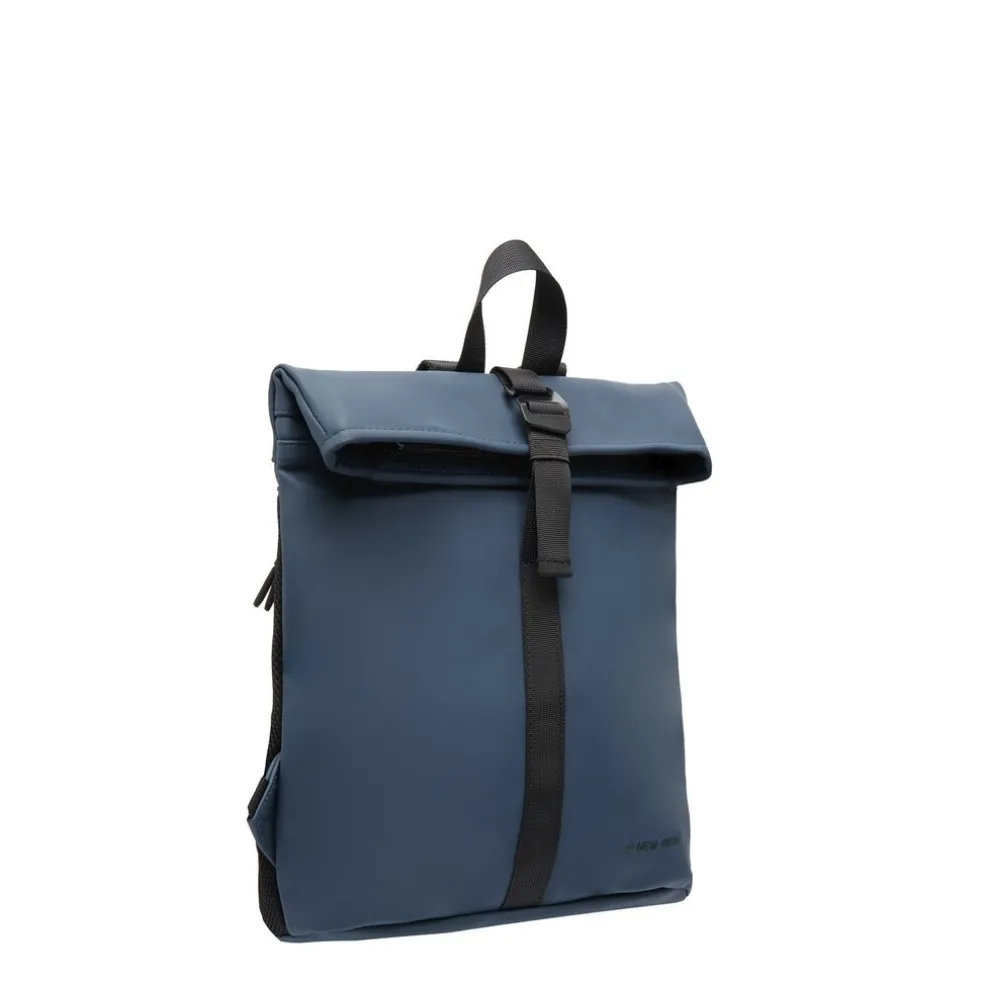 New Rebels Mart Los Angeles Marineblau 7L Rolltop Rucksack Wasserabweisend