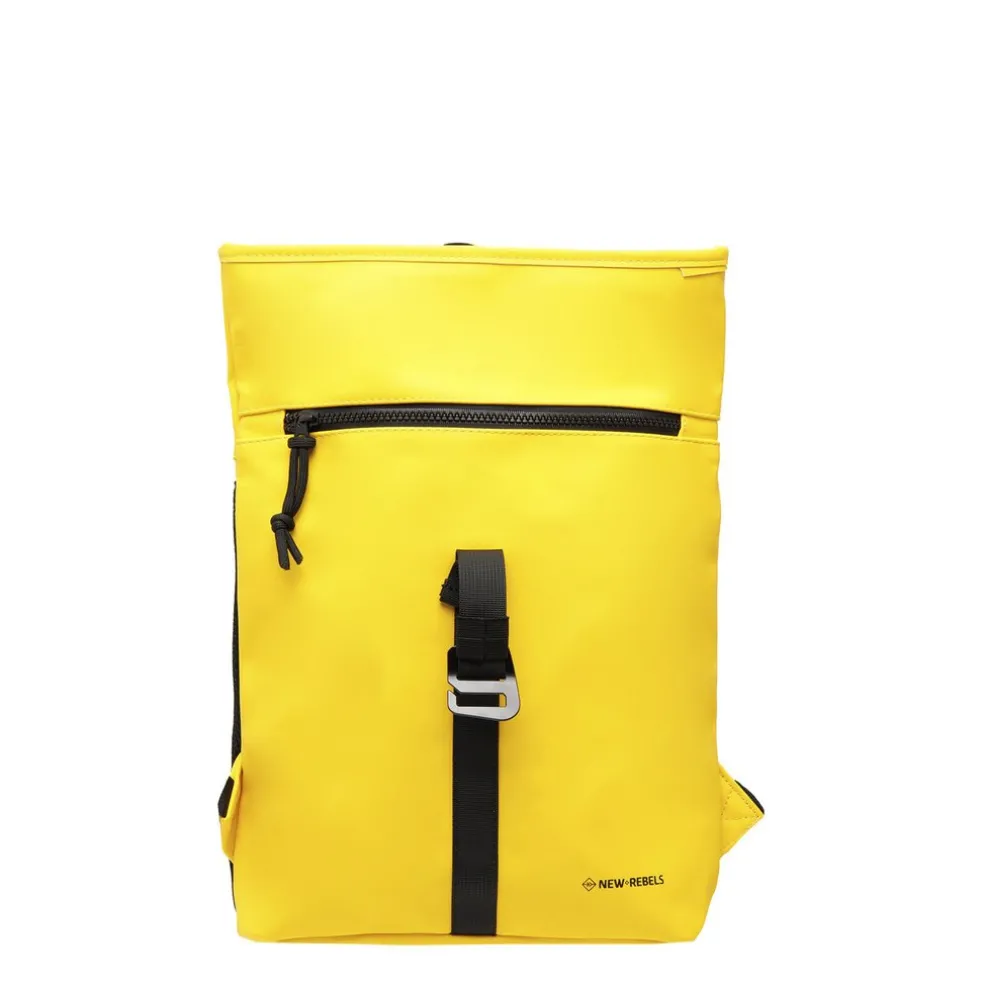 New Rebels Mart Los Angeles Gelb 7L Rolltop Rucksack Wasserabweisend
