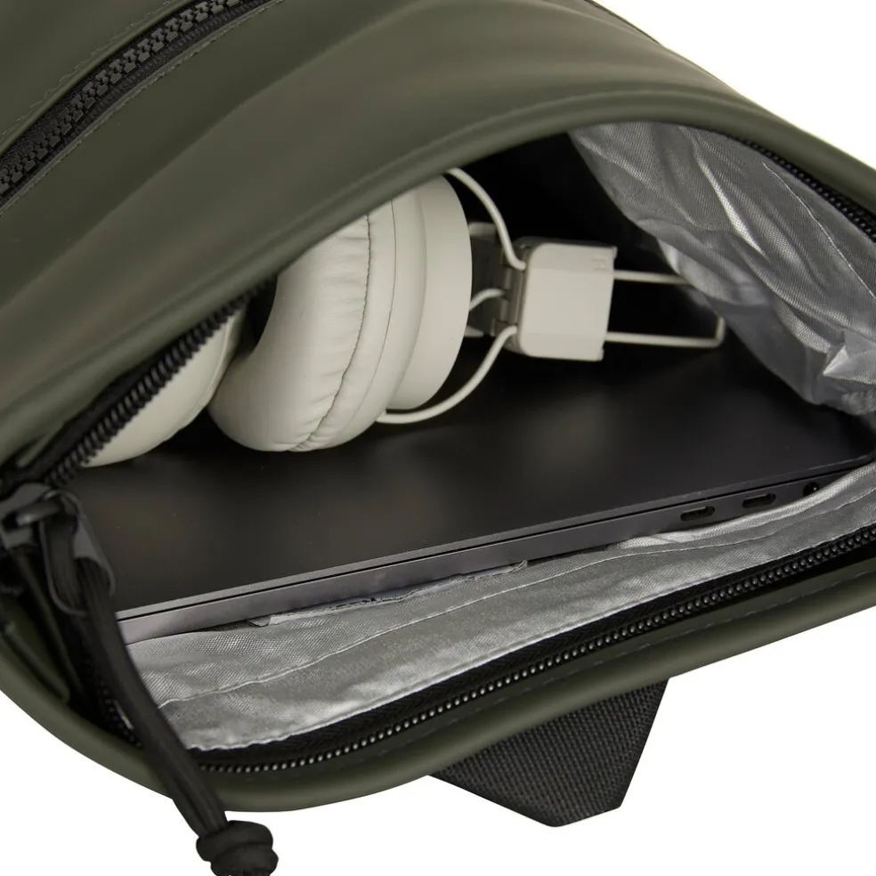 New Rebels Mart Los Angeles Nachtgrün 7L Rolltop Rucksack Wasserabweisend