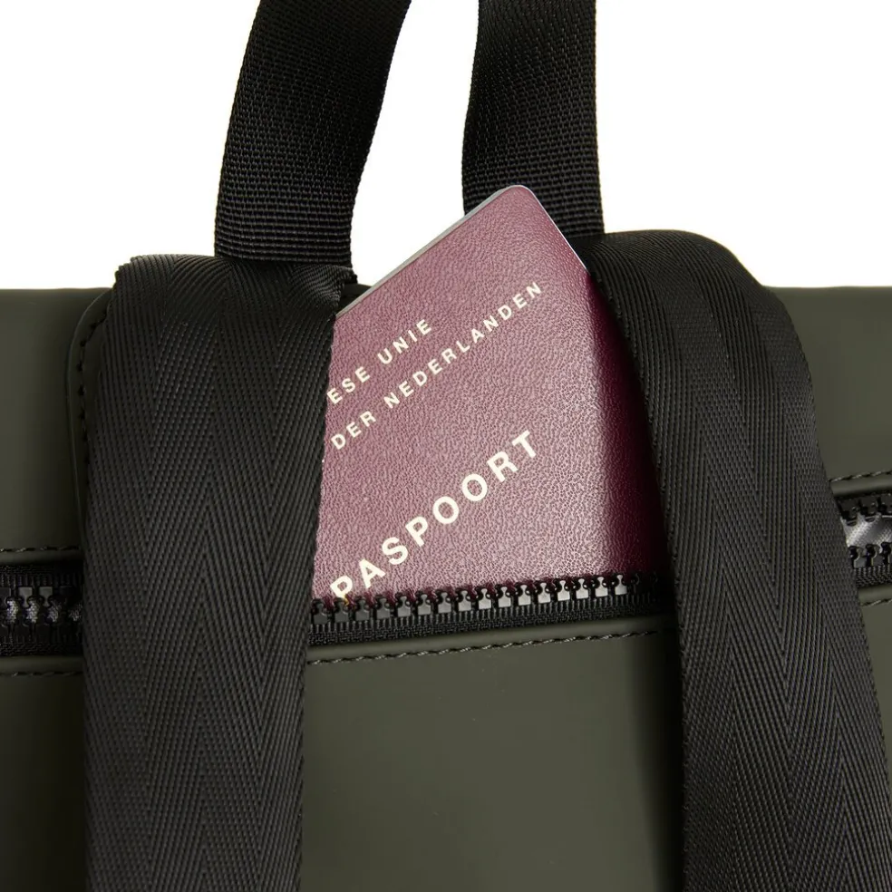 New Rebels Mart Los Angeles Nachtgrün 7L Rolltop Rucksack Wasserabweisend