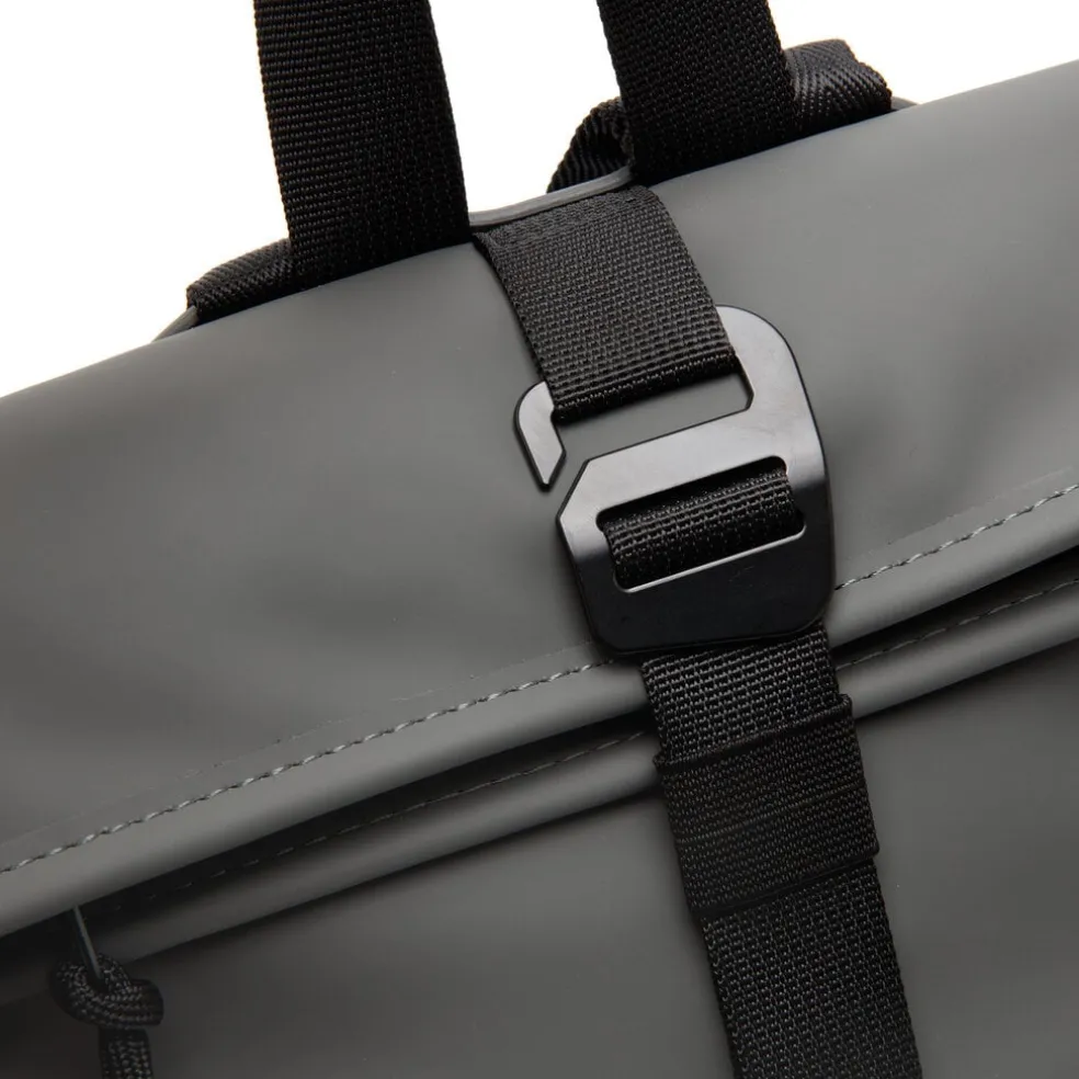 New Rebels Mart Los Angeles Anthrazit 7L Rolltop Rucksack Wasserabweisend
