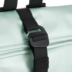 New Rebels Mart Los Angeles Metallic Hellgrün 7L Rolltop Rucksack Wasserabweisend