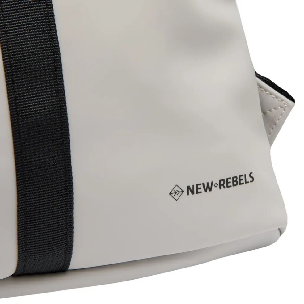 New Rebels Mart Los Angeles Hellgrau 7L Rolltop Rucksack Wasserabweisend
