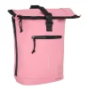 New Rebels Mart New York Cotton Candy 21L Rolltop-Rucksack – Wasserabweisend – Für 15,6” Laptop geeignet