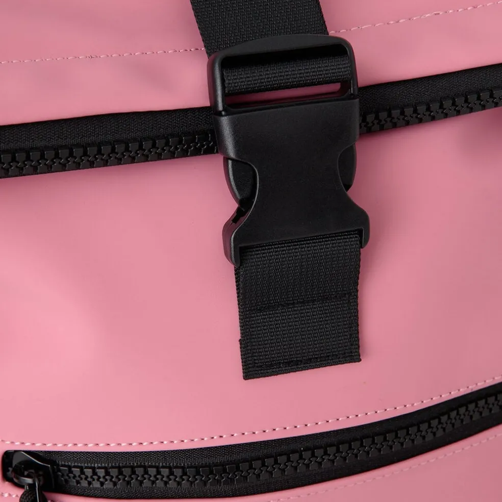 New Rebels Mart New York Cotton Candy 21L Rolltop-Rucksack – Wasserabweisend – Für 15,6” Laptop geeignet