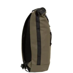 New Rebels Mart New York Olive Grün 21L Rucksack Rolltop Wasserabweisend Laptop 15.6