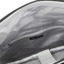 New Rebels Mart New York Hellgrau 21L Rucksack Rolltop Wasserabweisend Laptop 15.6