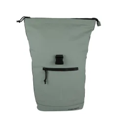 New Rebels Mart New York Salie Grün 21L Rucksack Rolltop Wasserabweisend Laptop 15.6