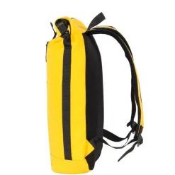 New Rebels Mart New York Gelb 21L Rucksack Rolltop Wasserabweisend Laptop 15.6