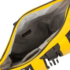 New Rebels Mart New York Gelb 21L Rucksack Rolltop Wasserabweisend Laptop 15.6