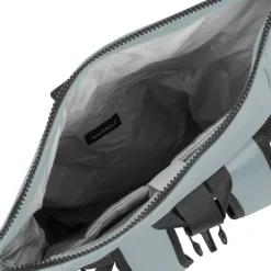 New Rebels Mart New York Soft Blau 21L Rucksack Rolltop Wasserabweisend Laptop 15.6