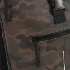 New Rebels Mart New York Camouflage Grün 21L Rucksack Rolltop Wasserabweisend Laptop 15.6