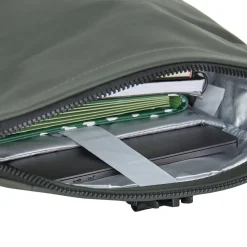 New Rebels Mart New York Nachtgrün 21L Rucksack Rolltop Wasserabweisend Laptop 15.6