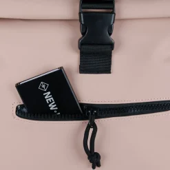 New Rebels Mart New York Altrosa 21L Rucksack Rolltop Wasserabweisend Laptop 15.6