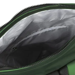 New Rebels Mart New York Metallic Grün 21L Rucksack Rolltop Wasserabweisend Laptop 15.6