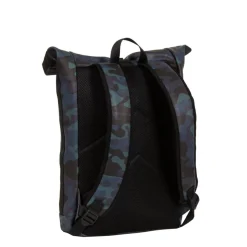 New Rebels Mart New York Camouflage Army Dunkel 21L Rucksack Rolltop Wasserabweisend Laptop 15.6