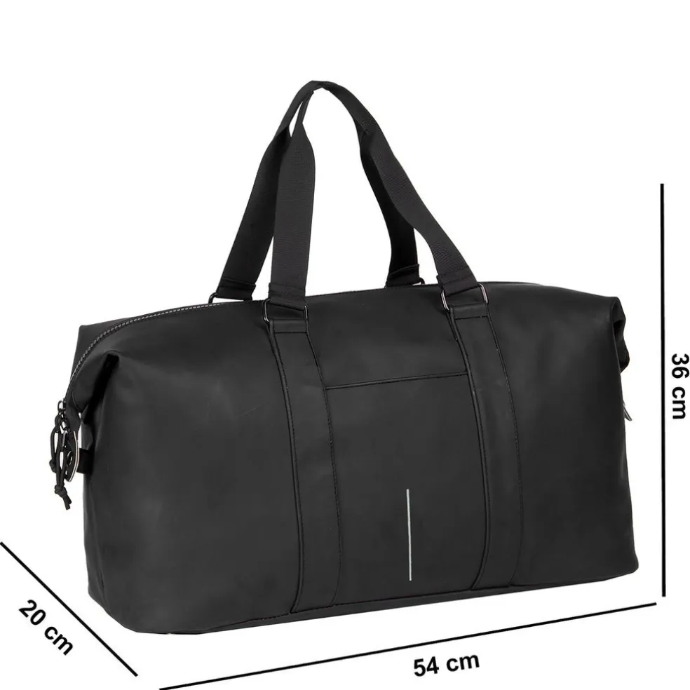 New Rebels Mart Pittsburg Schwarz 39L Weekender Reisetasche Wasserabweisend