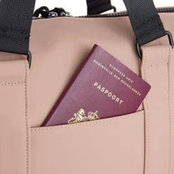 New Rebels  Mart Pittsburg Alt Rosa 39L Weekender Reisetasche Wasserabweisend