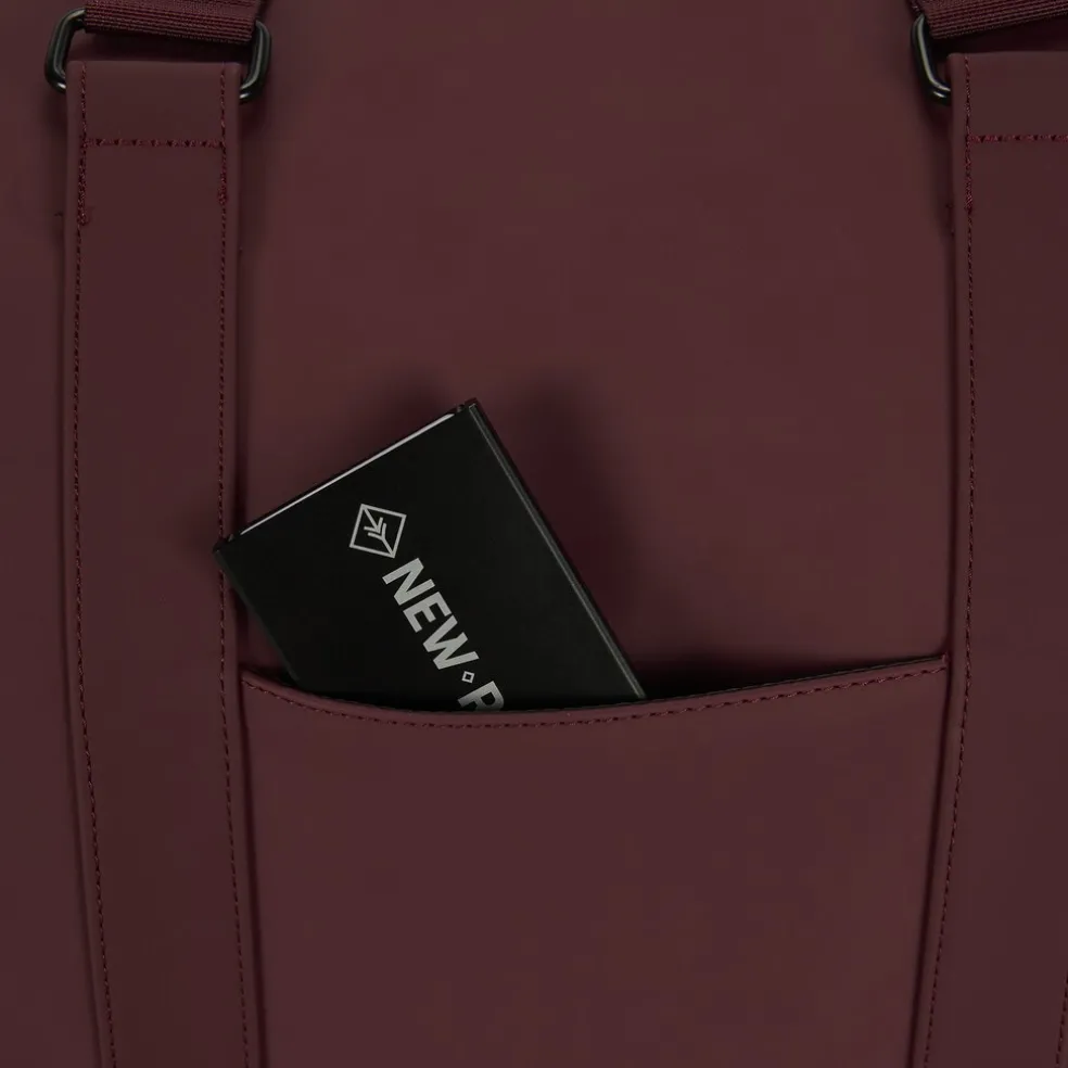 New Rebels Mart Weston Duffel Burgundy 58L Trolley Wasserabweisend
