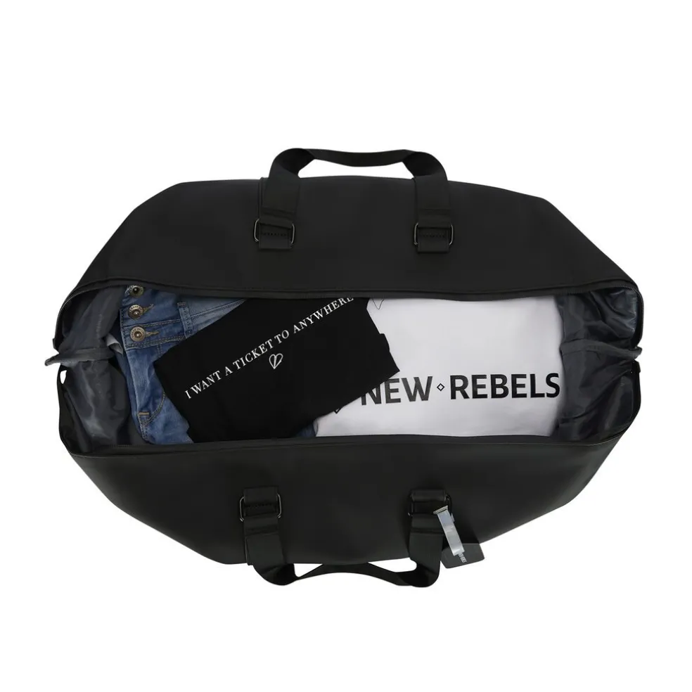 New Rebels Mart Weston Duffel Schwarz 58L Trolley Wasserabweisend