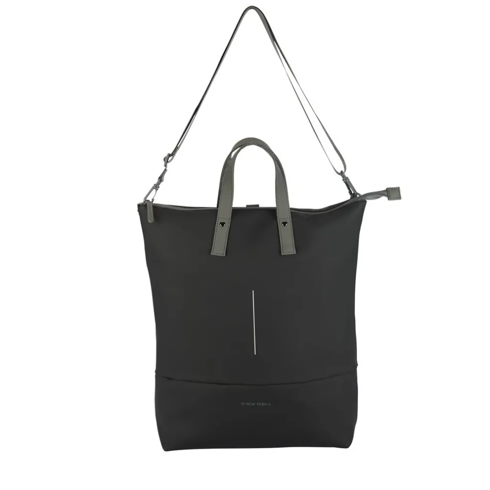 New Rebels Matteo Millburn Schwarz 18L Rucksack Shopper Wasserabweisend Laptop 15.6"