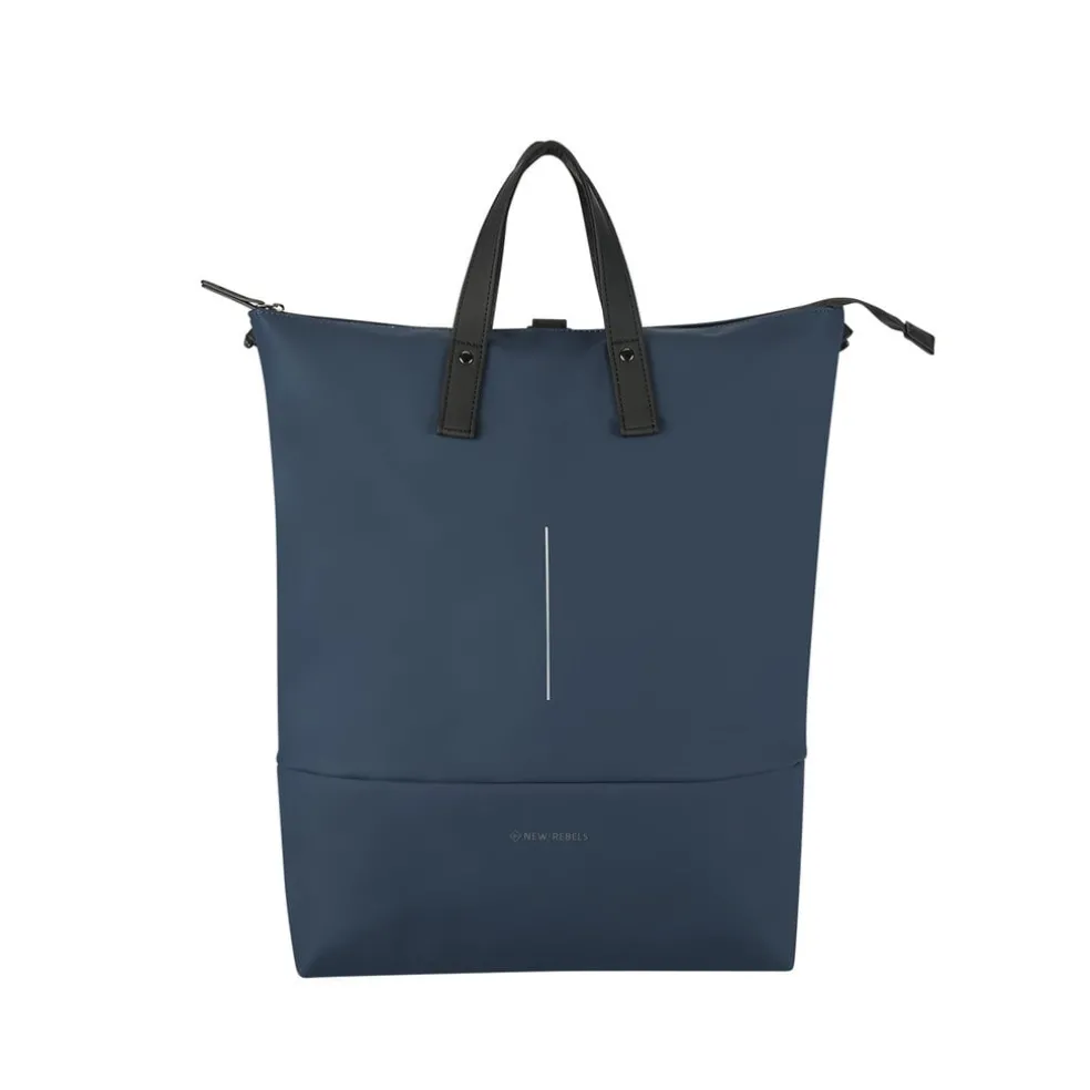 New Rebels Matteo Millburn Marineblau 18L Rucksack Shopper Wasserabweisend Laptop 15.6"