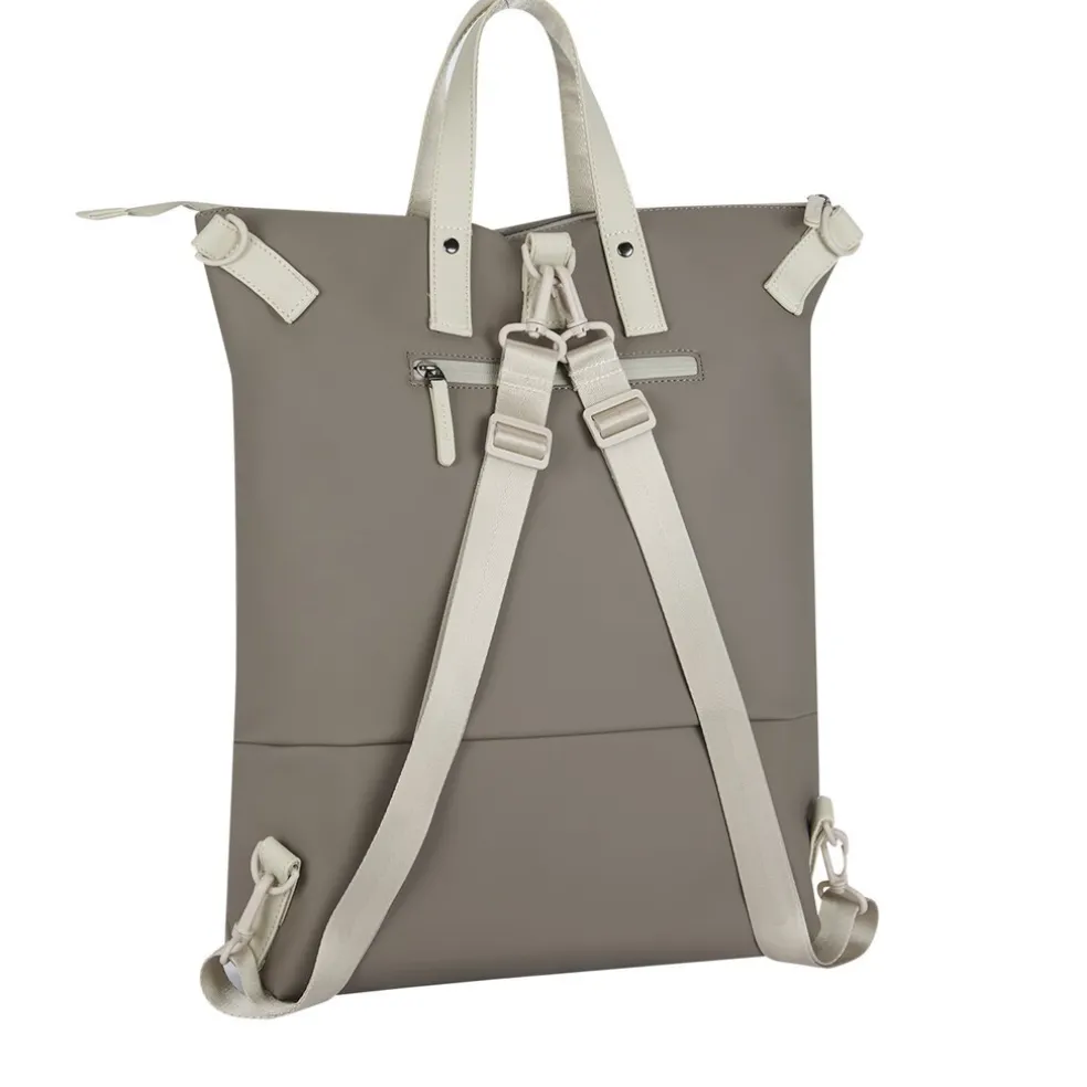 New Rebels Matteo Millburn Taupe 18L Rucksack Shopper Wasserabweisend Laptop 15.6"