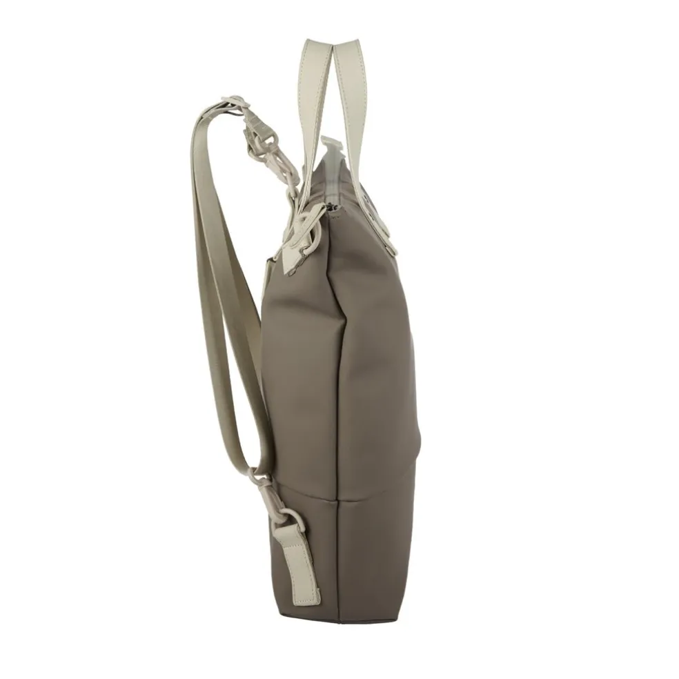 New Rebels Matteo Trenton Taupe 18L Rucksack Shopper Wasserabweisend