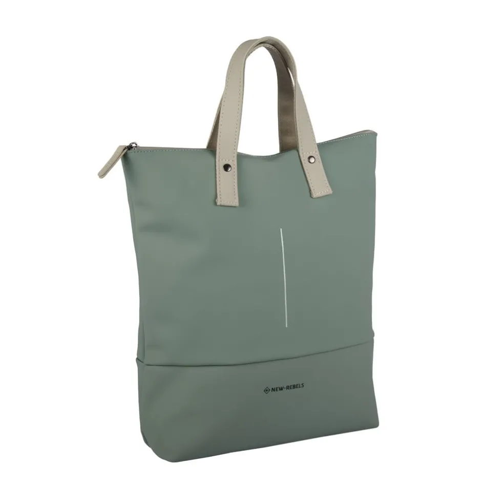New Rebels Matteo Trenton Salie Grün 18L Rucksack Shopper Wasserabweisend