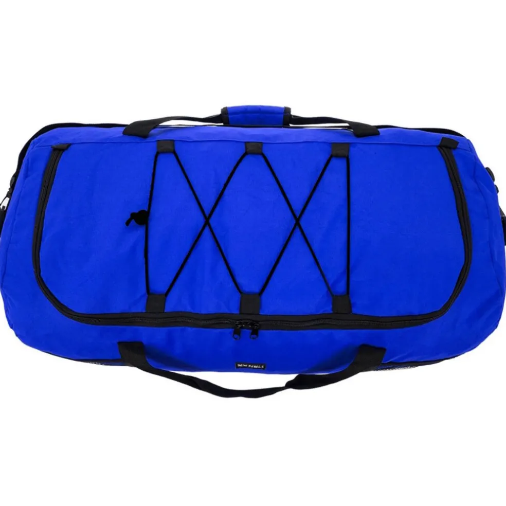 New Rebels Nevada Newark Marineblau 110L Rollbarer Trolley Reisetasche Wasserabweisend