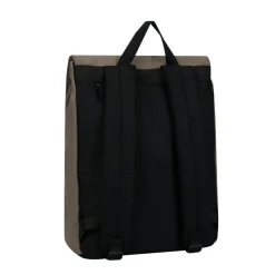 New Rebels Omar Lincoln Taupe 17L Rucksack mit Klappe Wasserabweisend Laptop 15.6