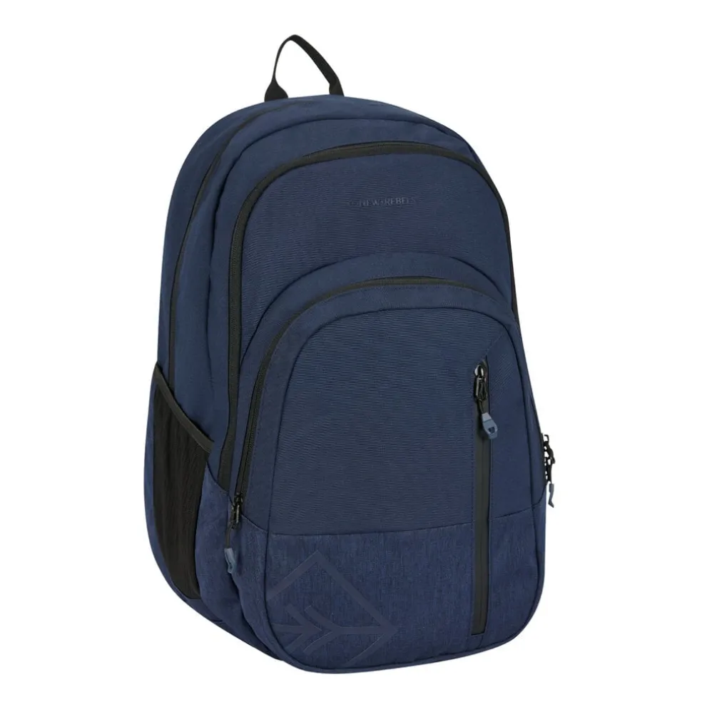 New Rebels Otis - Milcreek Backpack 25L - Duotone - strapazierfähiges, wasserabweisendes Polyester - 15.6" Laptop - Marineblau