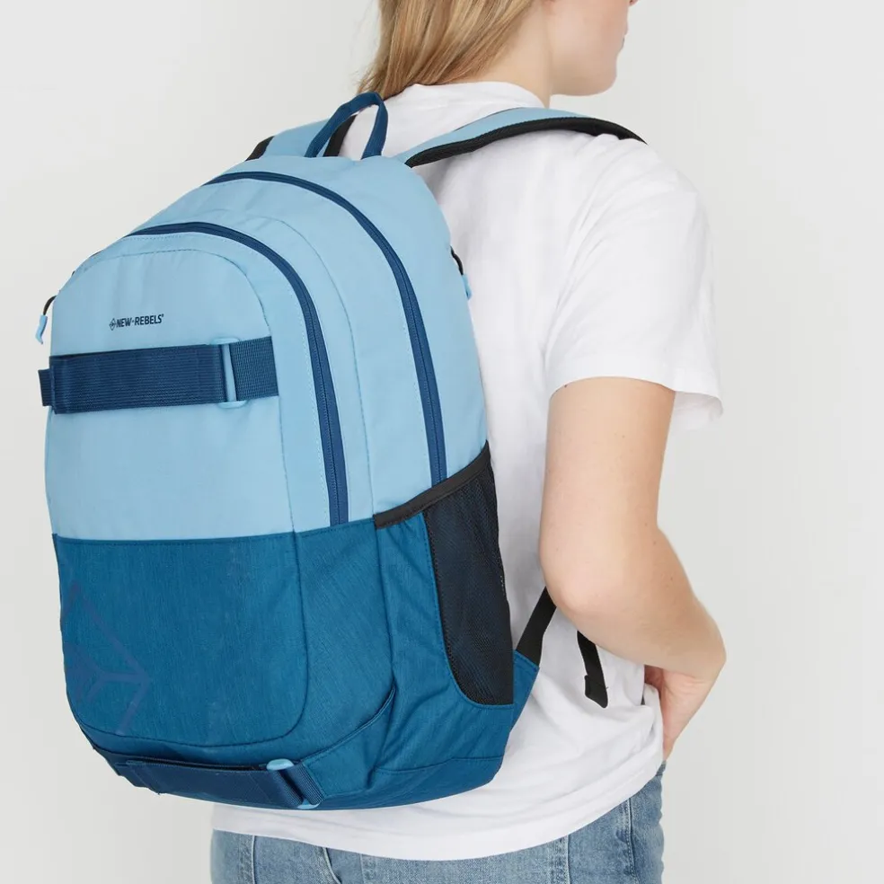 New Rebels Otis - Stanford Rucksack 20L - Duotone - strapazierfähiges wasserabweisendes Polyester - 15.6“ Laptop - Blau