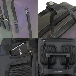 New Rebels Reflect Milwaukee Two Tone 19L Rucksack Wasserabweisend Laptop 15.6