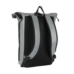 New Rebels Reflect New York Silber 21L Rolltop Rucksack Wasserabweisend Laptop 15.6