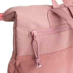 New Rebels Ribbi Los Angeles Rolltop Rucksack Mini Old Pink – 13 l