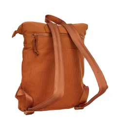 New Rebels Ribbi Los Angeles Rolltop Rucksack Mini Coffee Brown – 13 l