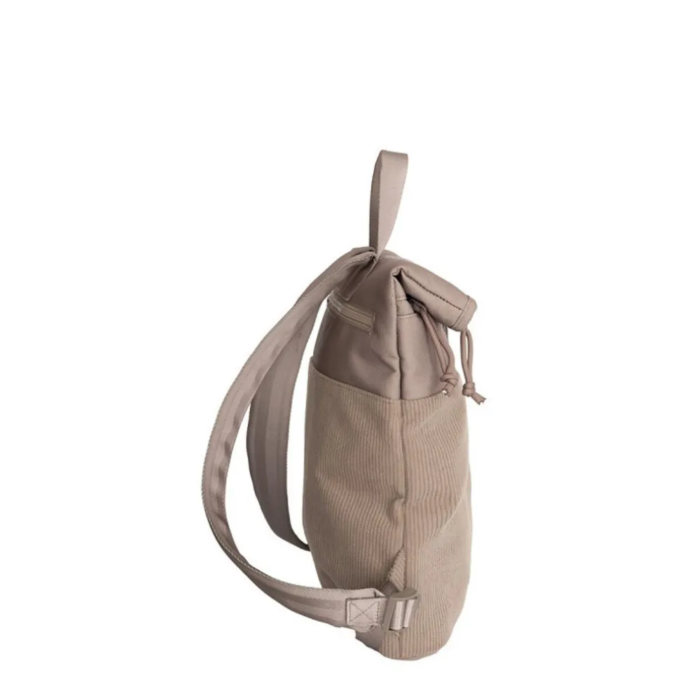 New Rebels Ribbi Los Angeles Rolltop Rucksack Mini Taupe – 13 l